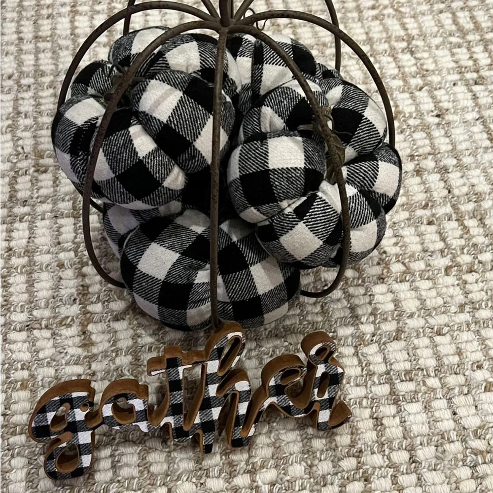 Fall Vignette Setting - 6 Pieces